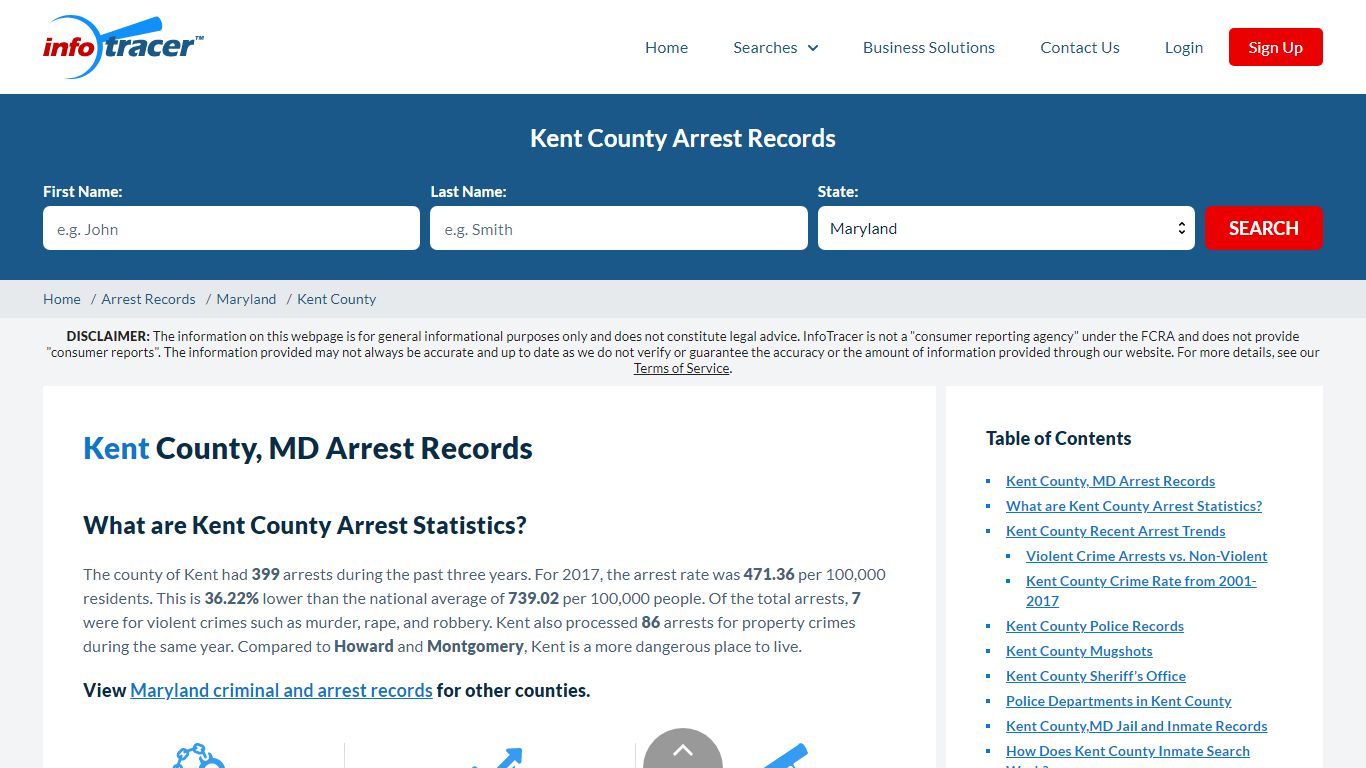 Kent County, MD Arrests, Mugshots & Jail Inmate Records - InfoTracer